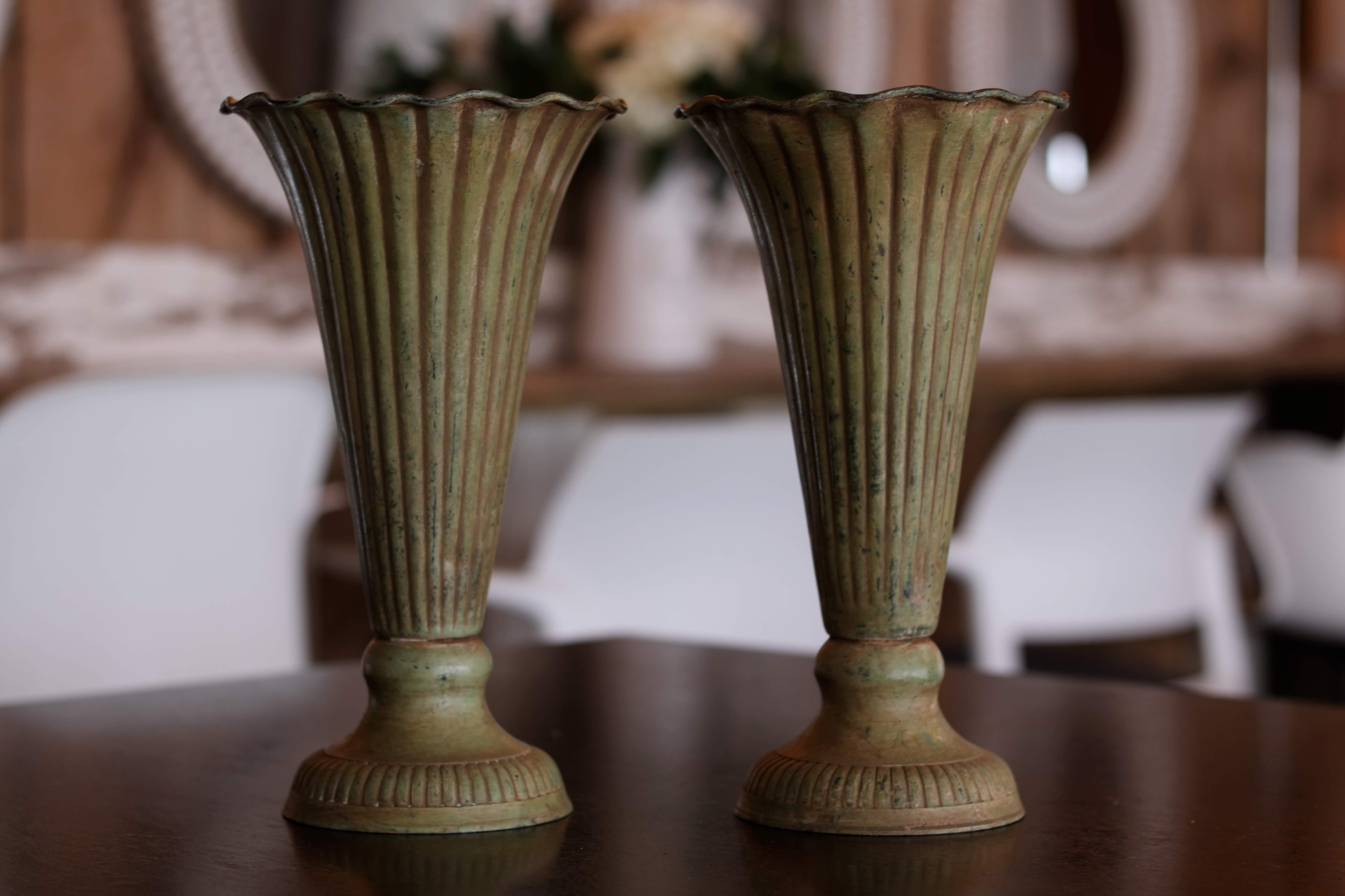 Two large vases