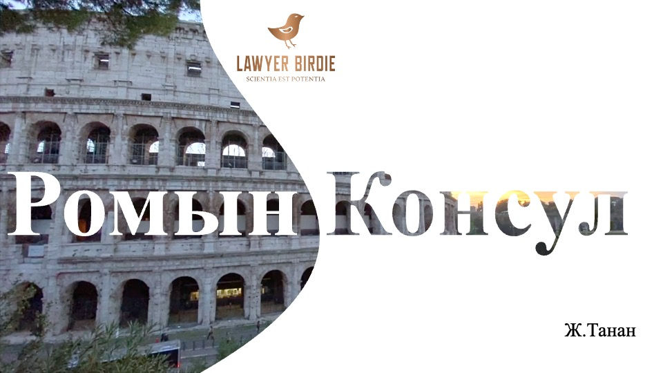 Ромын консул