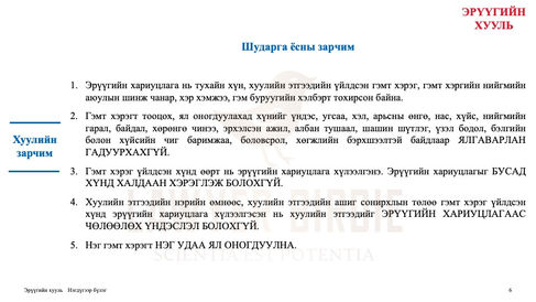 Шударга ёсны зарчим