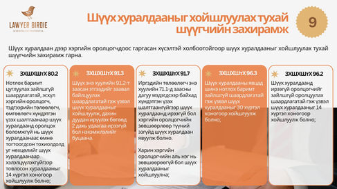 Шүүх хуралдааныг хойшлуулах тухай шүүгчийн захирамж