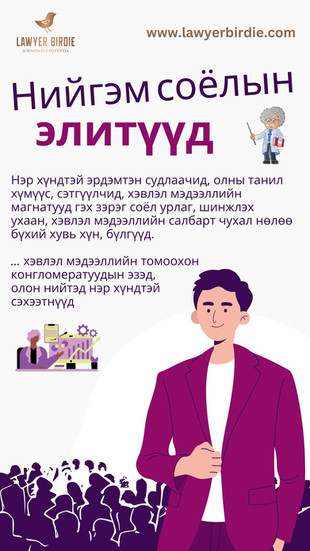 Нийгэм соёлын элит