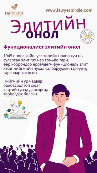 Функциональ элитийн онол