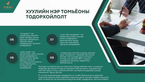 Магадлал, Шүүгчийн захирамж, Шийтгэвэр, Нийтийн ашиг сонирхлыг төлөөлөх эрх бүхий этгээд