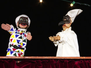 Αρλεκίνος και Πουλτσινέλο