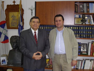 Γιώργος Καρατζαφέρης, πρόεδρος του ΛΑ.Ο.Σ.: