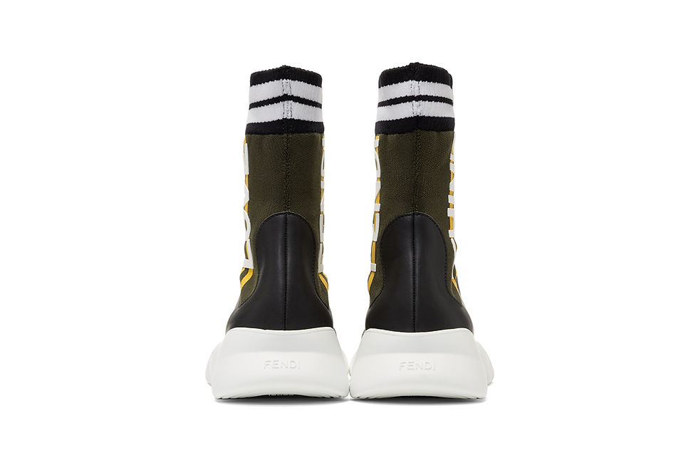 Thumbnail: FENDI "THINK LOVE" SOCK TRAINERS | CHEAP | SALE