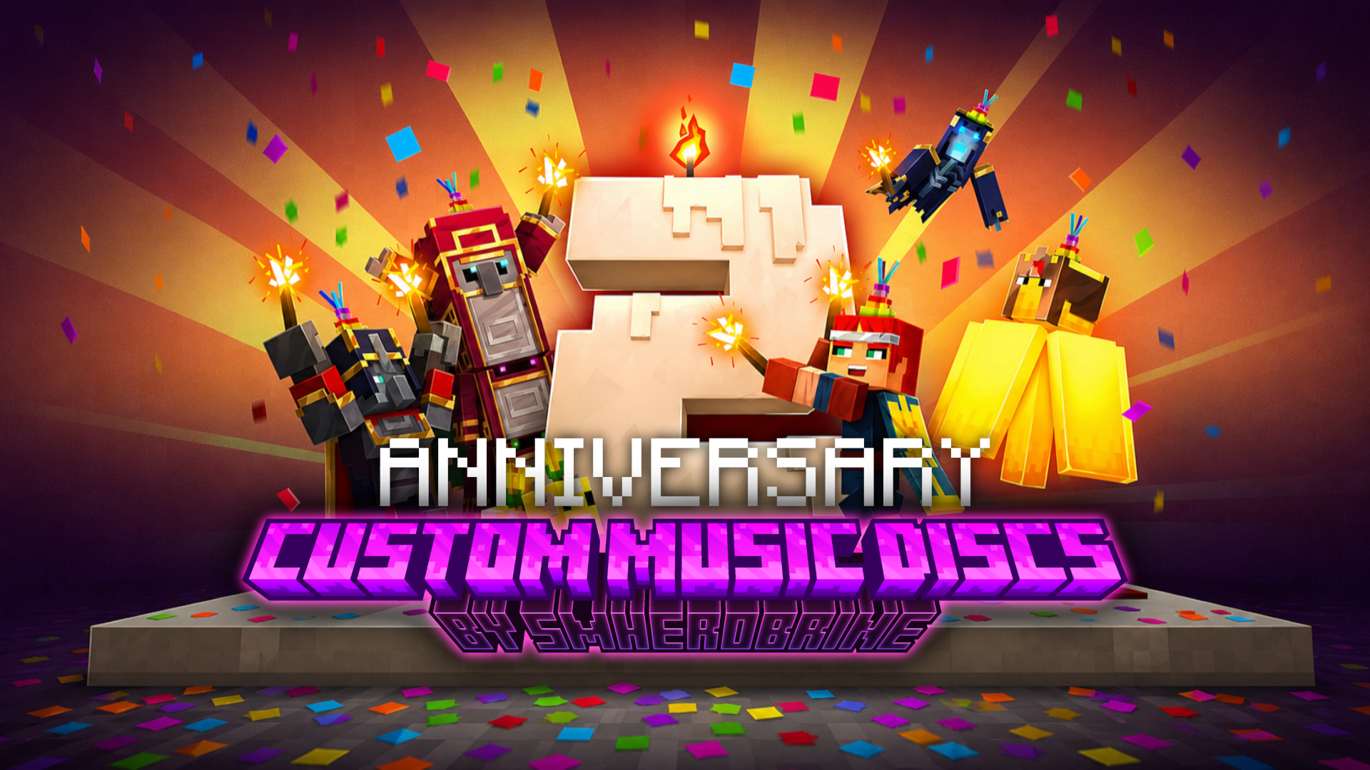 Custom Music Discs - Recent Update Banner