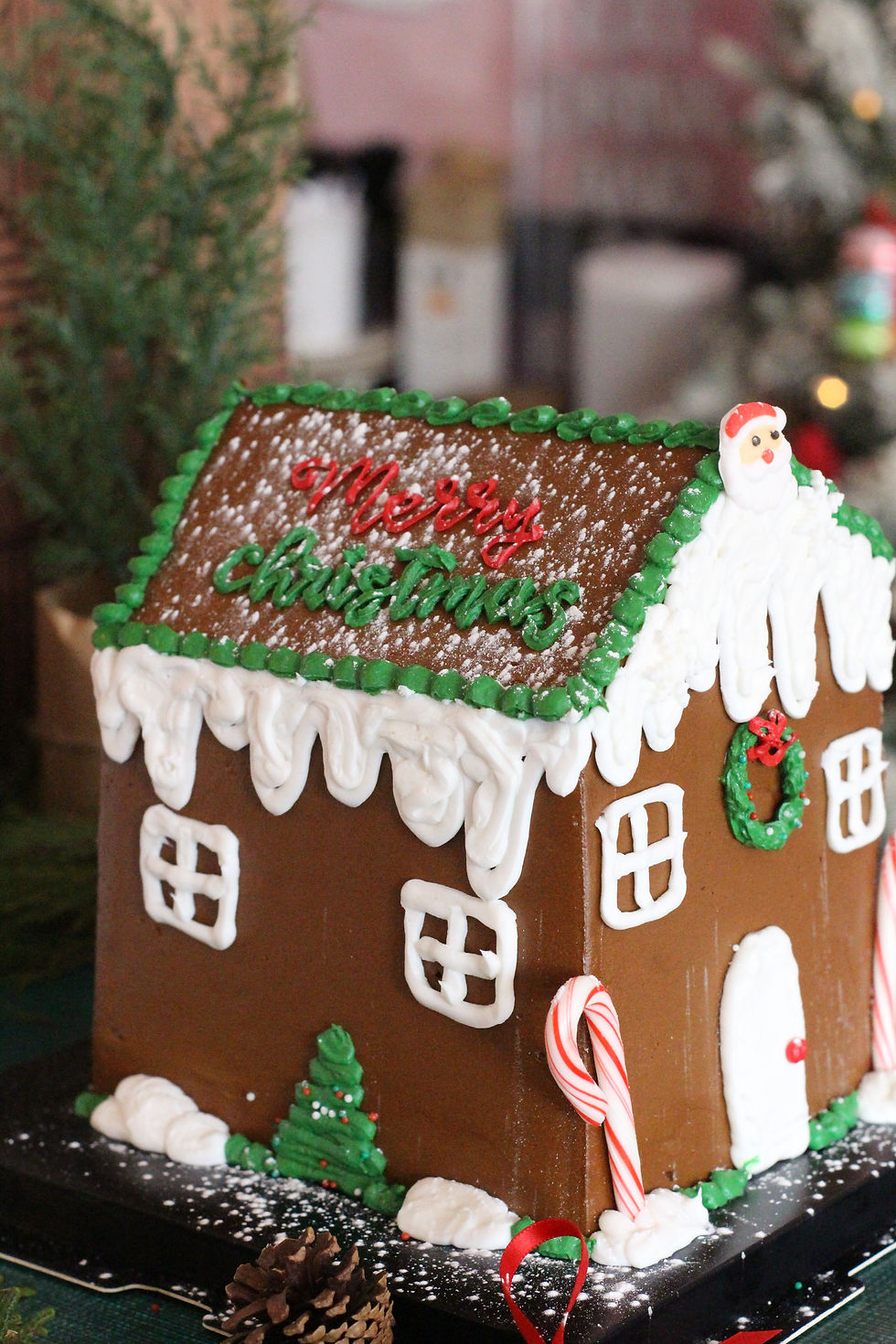 Gingerbread CAKE Decorating Kit!