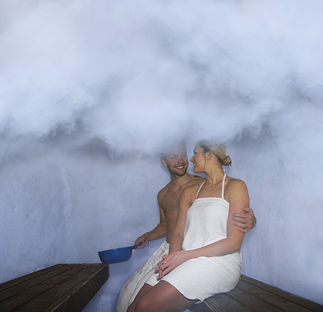 A visiting package including Arctic SnowHotel visit, Finnish sauna, snowsauna and jacuzzi