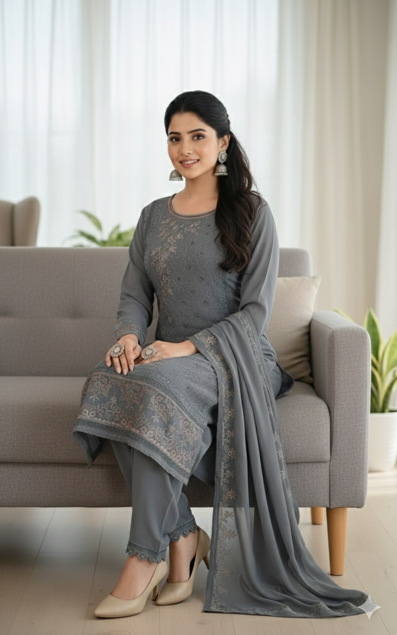 Thumbnail: GEORGETTE  SALWAR SUITS