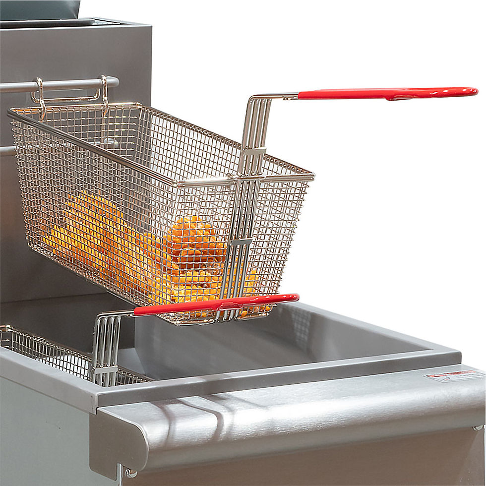 Thumbnail: MoTak MGF3-P-C Gas Fryer - (1) 40 lb Vat, Floor Model, Liquid Propane
