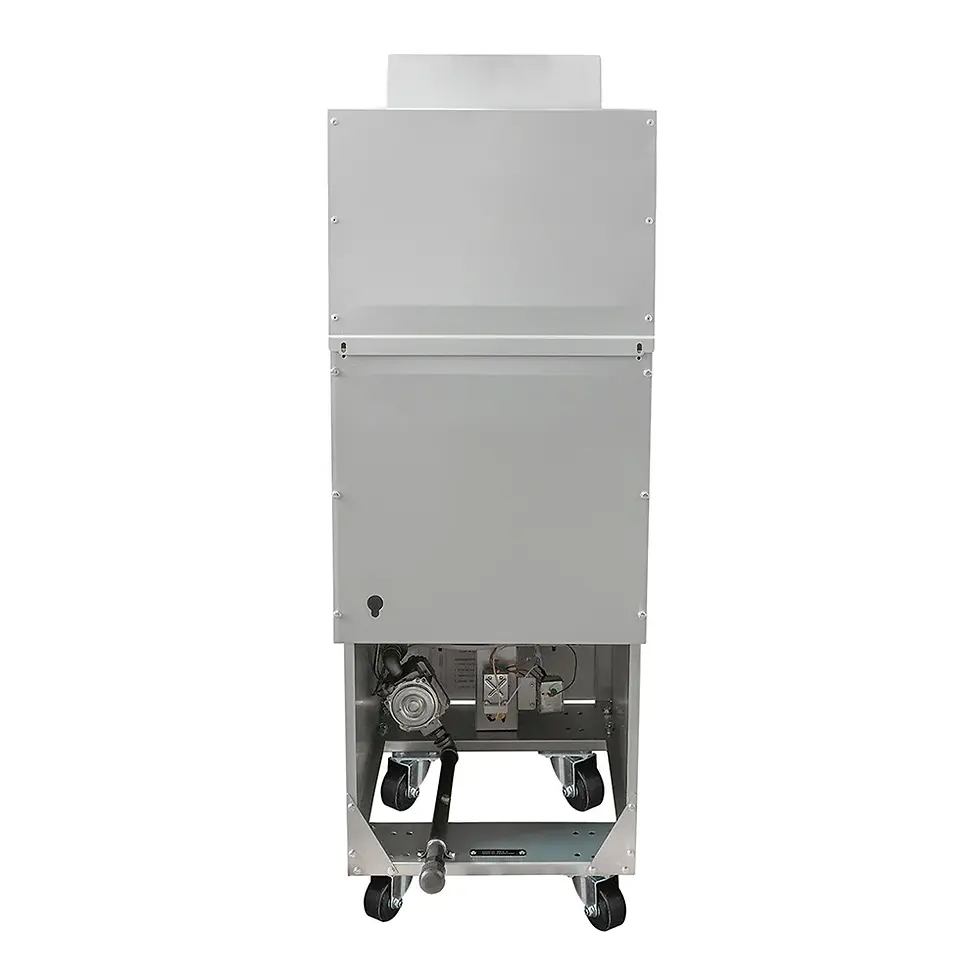 Thumbnail: MoTak MGF3-P-C Gas Fryer - (1) 40 lb Vat, Floor Model, Liquid Propane