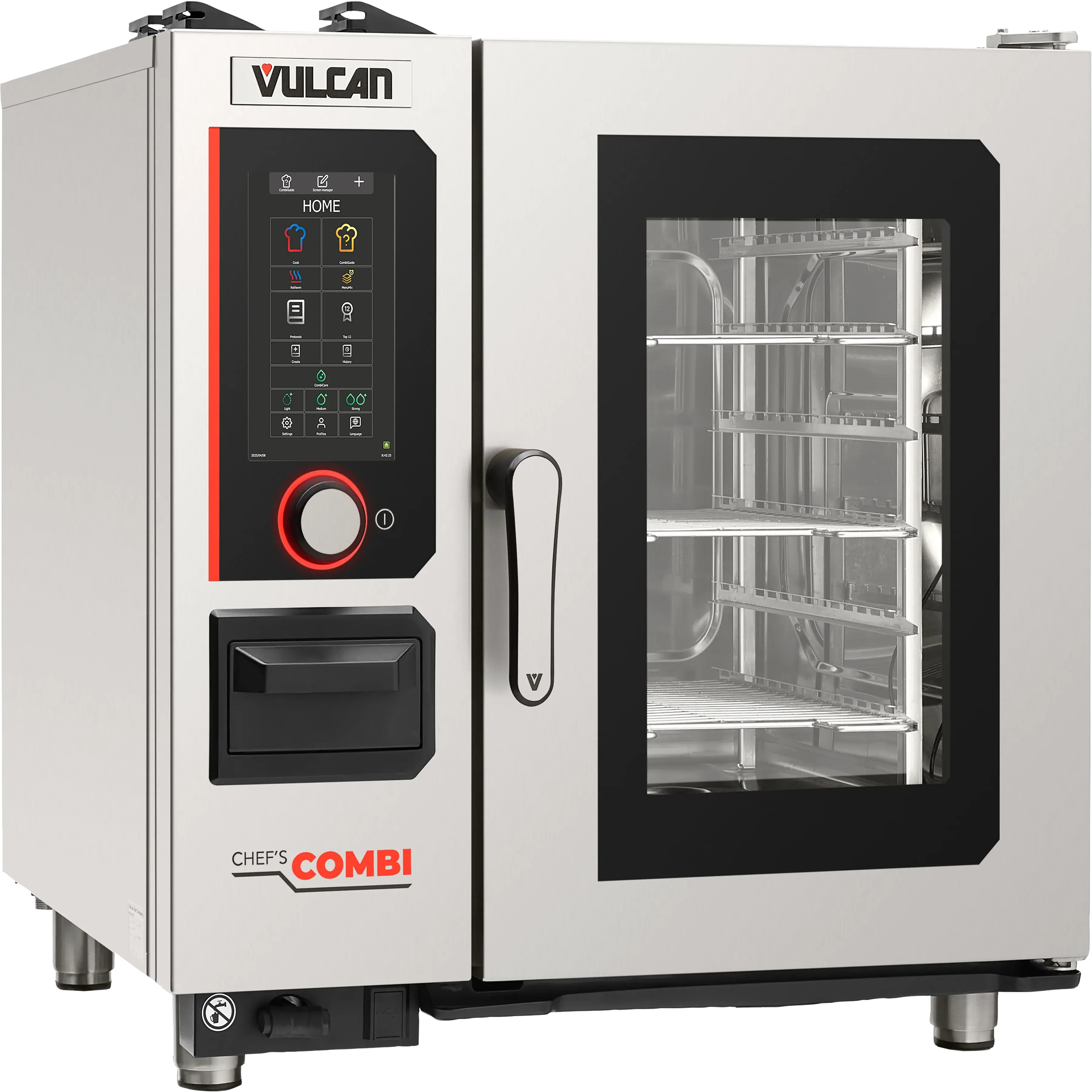 Vulcan CHEF-61G 34 Inch Gas Combi Oven and Multifunction Cooking Equipment 58006