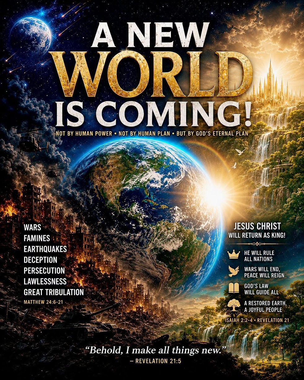 A New WORLD is Coming!