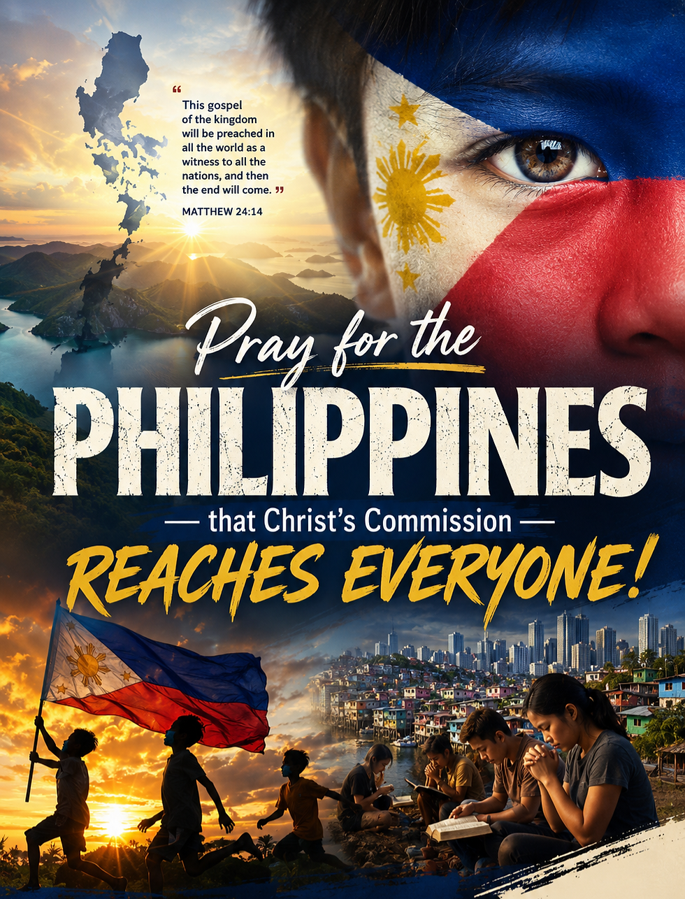 Pray for the PHILIPPINES—That Christ's Commission Reaches Everyone!