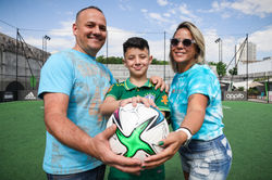 Aniversário de futebol na Arena Appito