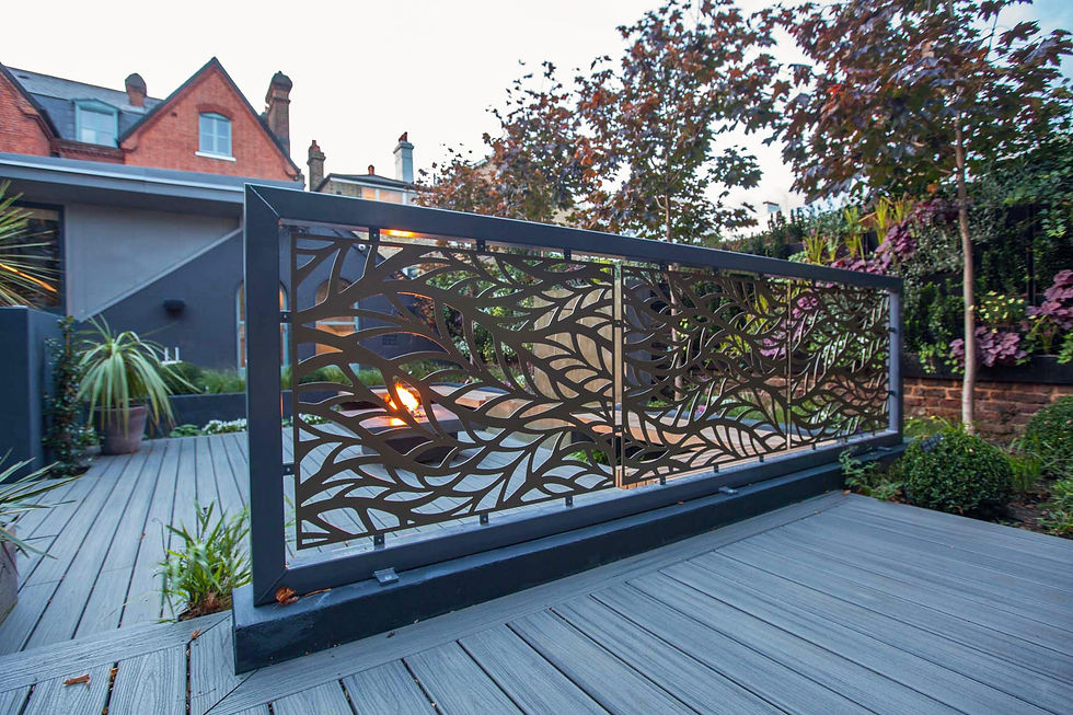 Garden screen - Private client.