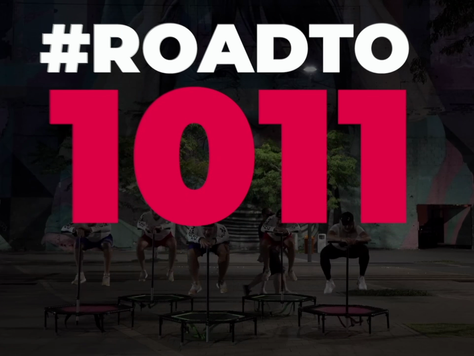 On the #RoadTo1011!