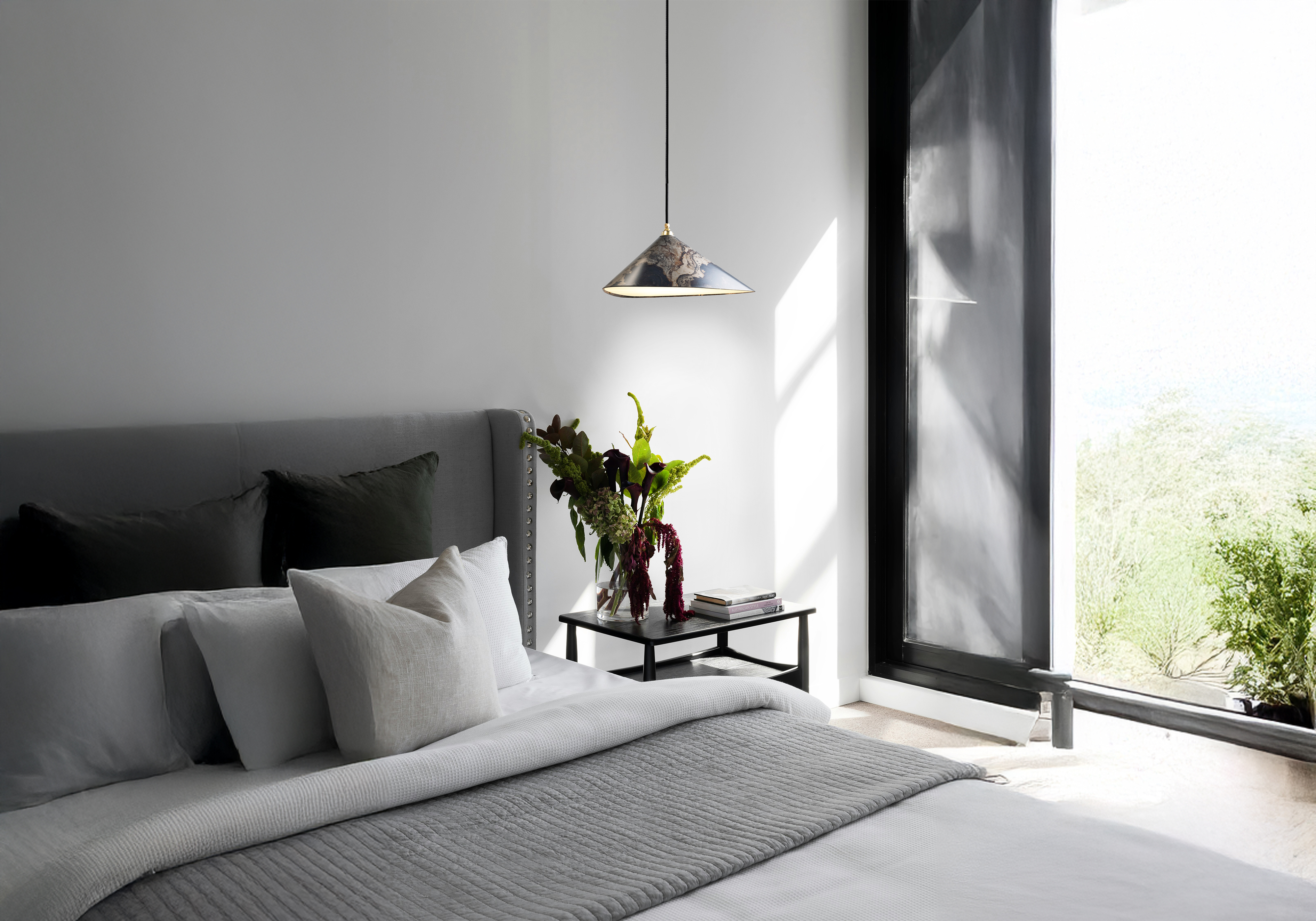 MOSS Objects Dune pendant cluster configuration for restaurant installation