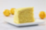 Lemon Drop Velvet Cake Slice