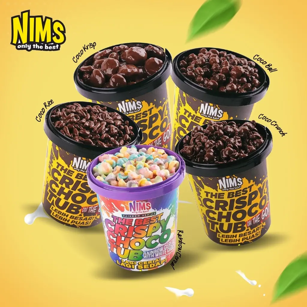 Nims Crispy Choco Tub | นิมส์ คริสปี้ช็อคโกแลต
