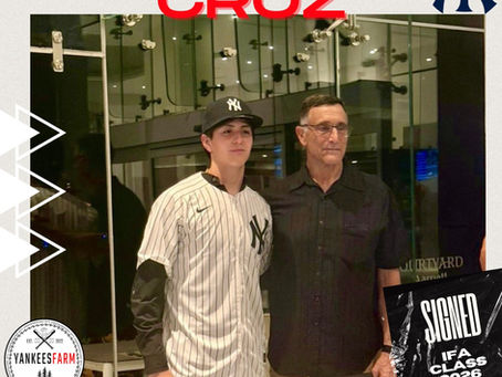 Yankees 2026 IFA Jose Cruz