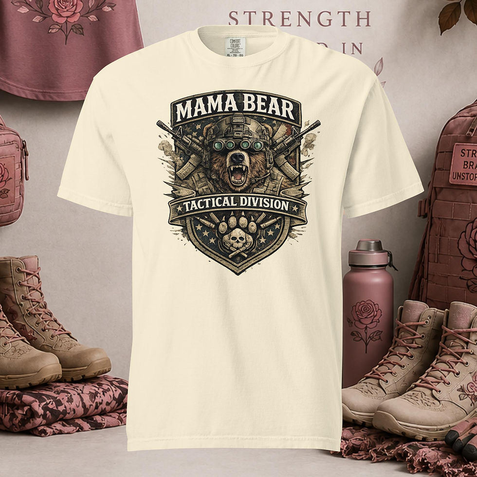 Thumbnail: L3T Women’s “Mama Bear Tactical Division” Tee