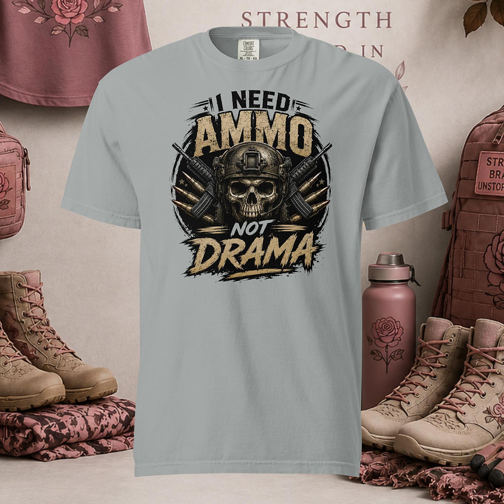 Thumbnail: L3T Women’s “I Need Ammo Not Drama” Tee
