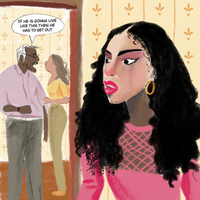 Comic sketch by Mridula Kalyanasundaram