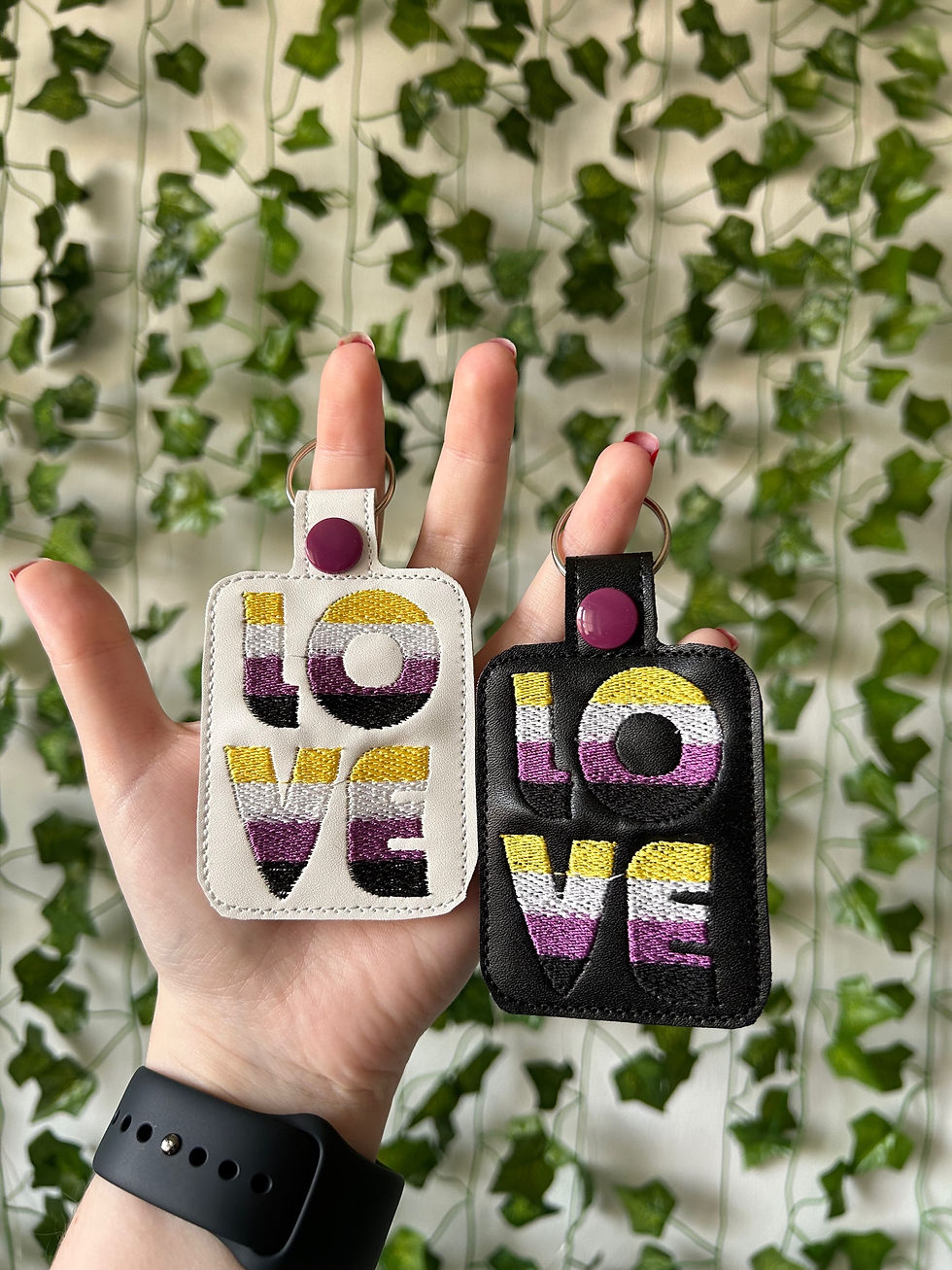 Thumbnail: Pride LOVE Keychains