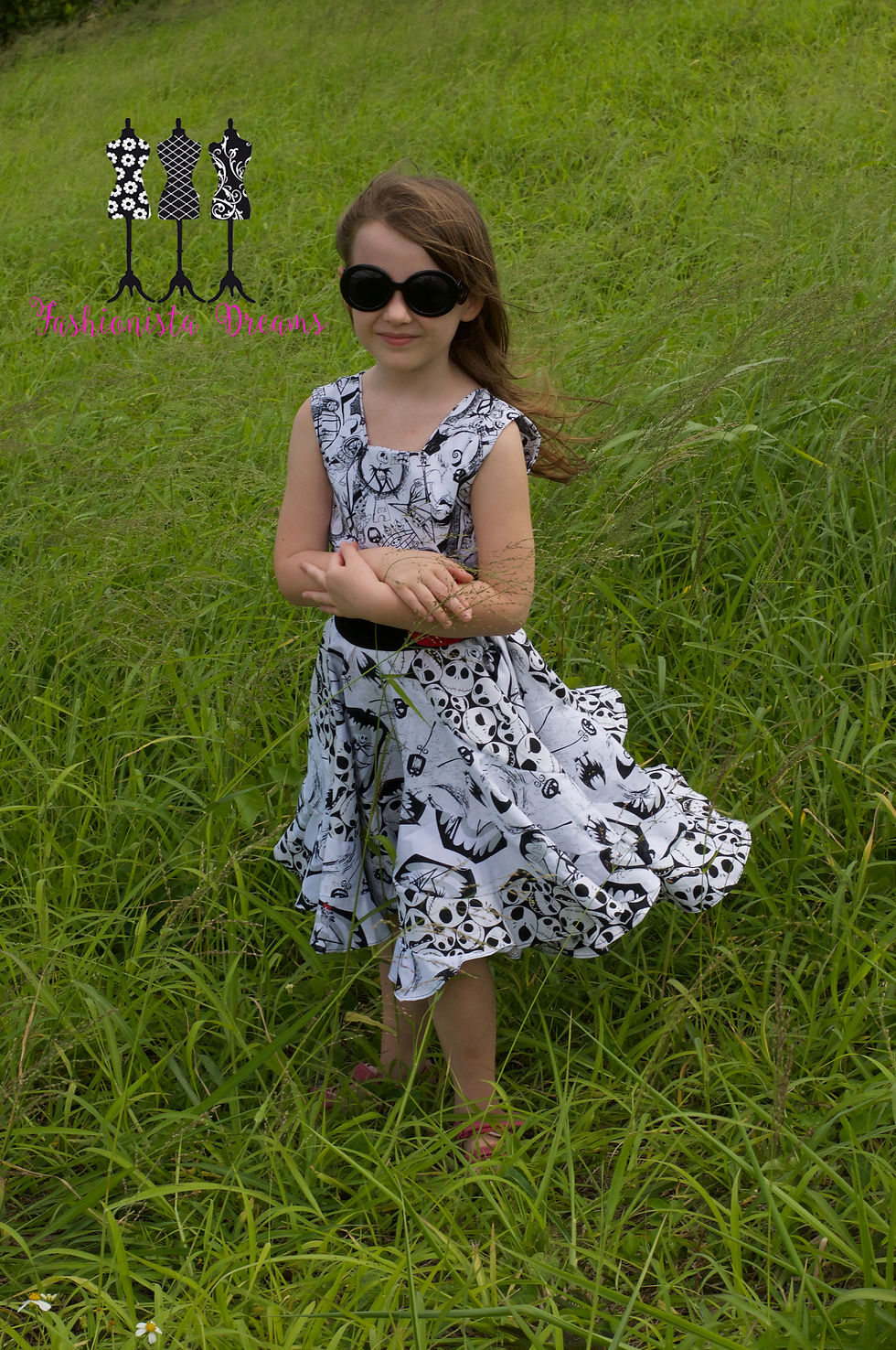 Thumbnail: Nightmare before Christmas size 6 twirl dress