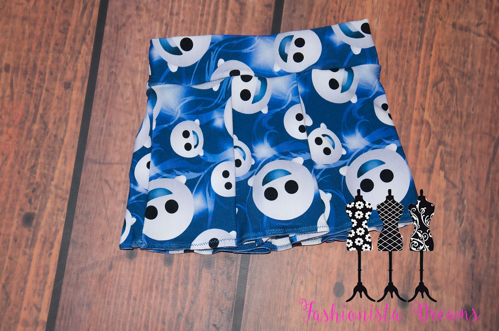 Monkey Bar Skirt - Frozen