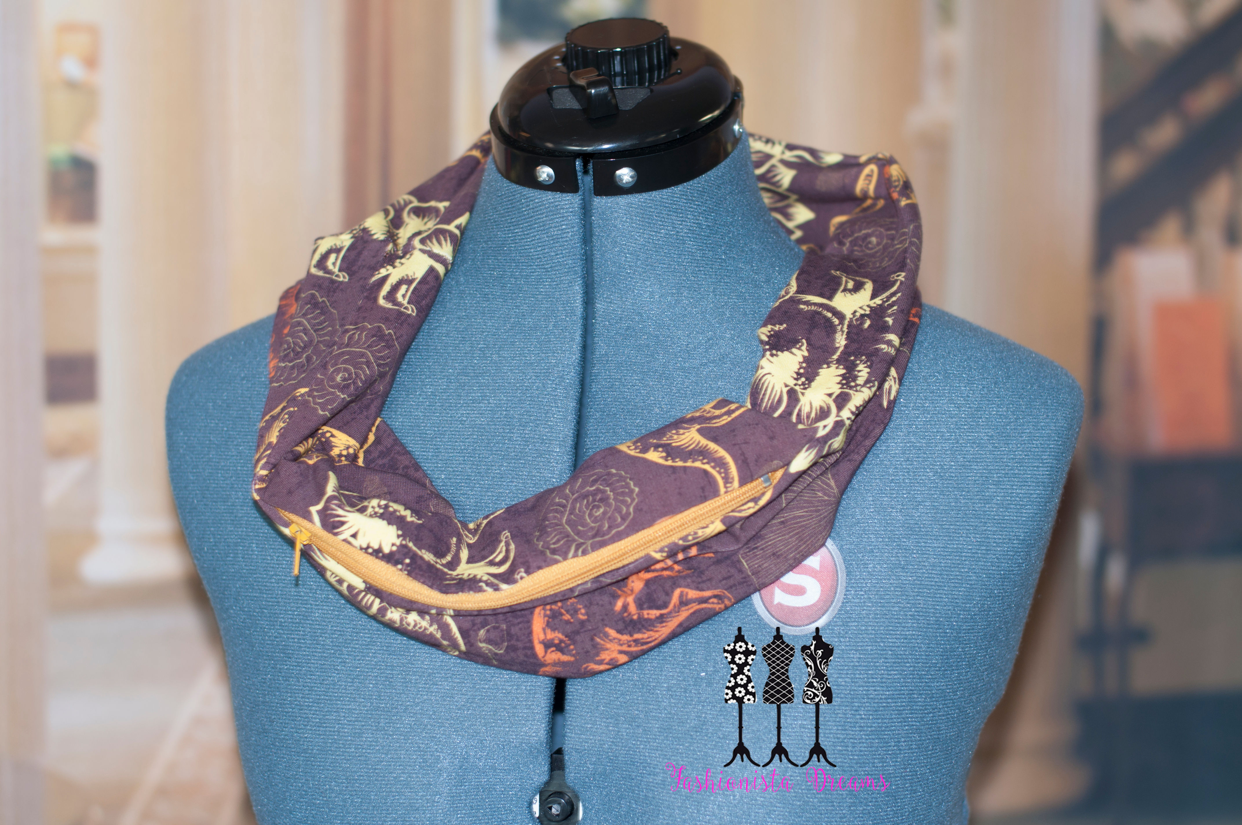 Dinos Infinity Scarf/Cowl