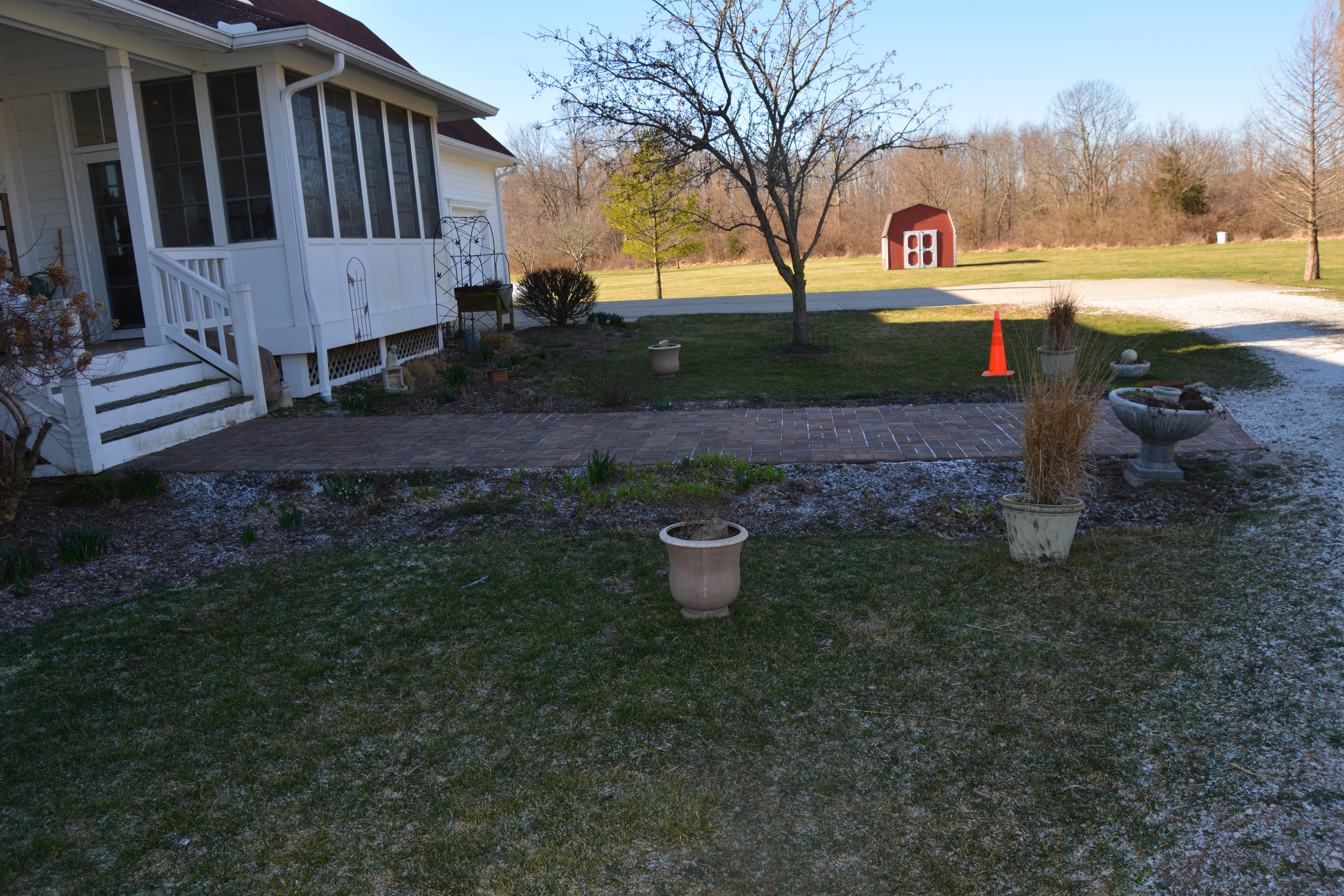 Paver walkway