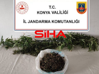 Konya'nın Çumra ilçesinde uyuşturucu operasyonu!