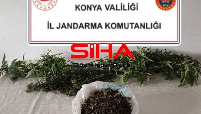 Konya'nın Çumra ilçesinde uyuşturucu operasyonu!