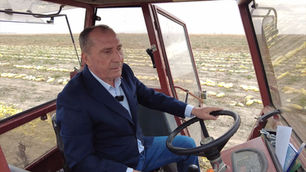 Başkan Aydın, Hasat Zamanında Çiftçilerle Buluştu