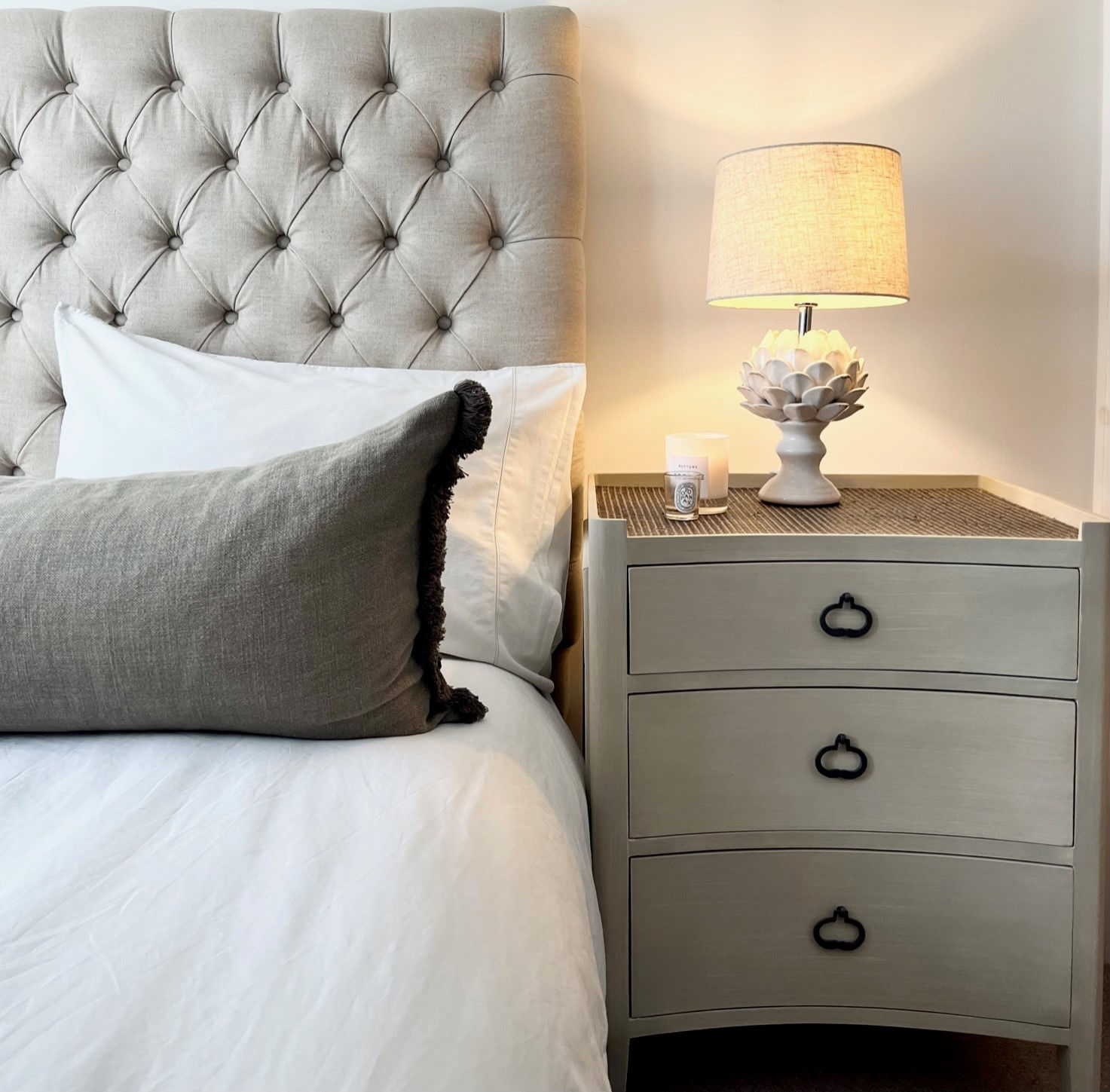 Nordmenn 3 Drawer Bedside Chest (Pair)