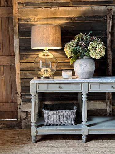 View of Swedish Style Console Table | Rowan & Witch