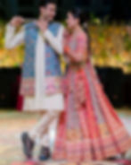 Traditional Indian Lehenga Choli with Mirror Work and Colorful Design