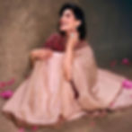 Embroidered Banarasi Crush Twil Net Saree