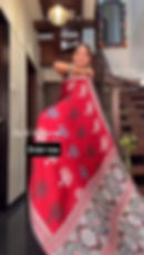 Easy to Drape, Fully Stitched Saree