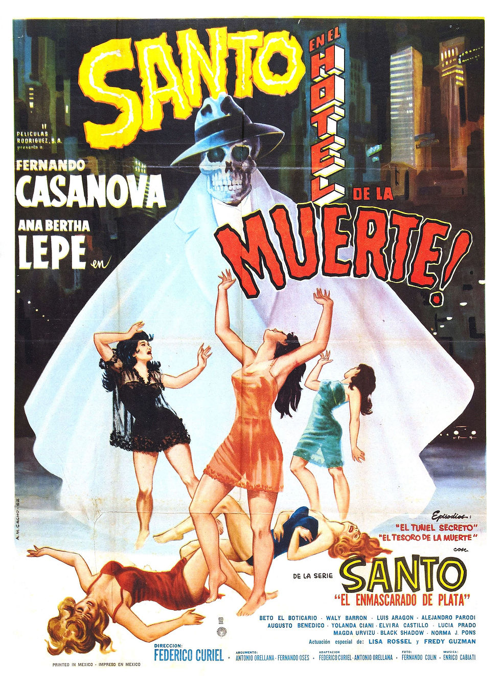 Thumbnail: Santo In The Hotel Of Death (El Hotel De La Muerte) 1961