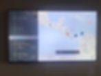 Stateroom TV itinerary map