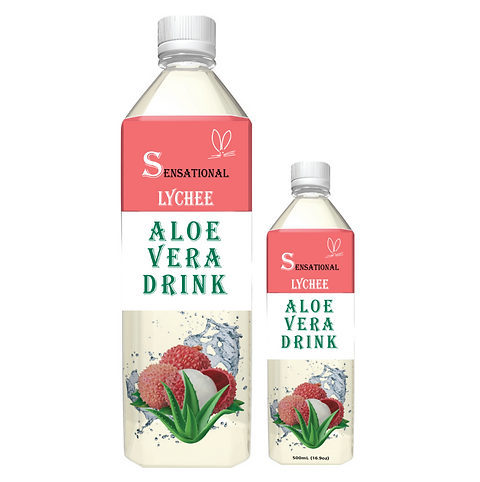 Sensational Lychee Aloe Vera Drink 1.5L | Sensational Seeds