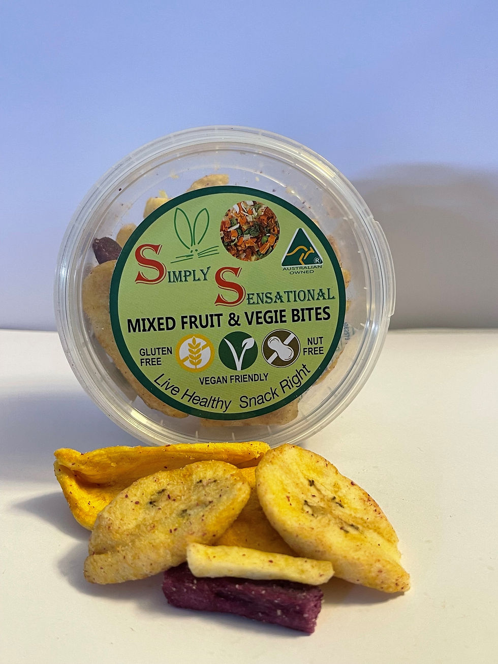 Mixed Fruit and Vegetable Bites 50g