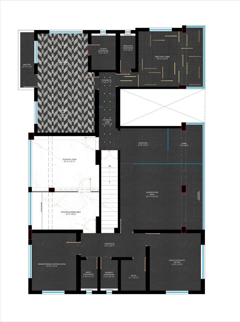 Flooring Layout