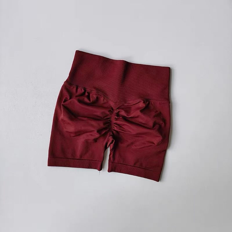 Thumbnail: Peach Hip Lifting Sports Shorts Women High Waist and Waist Tightening Slimming R