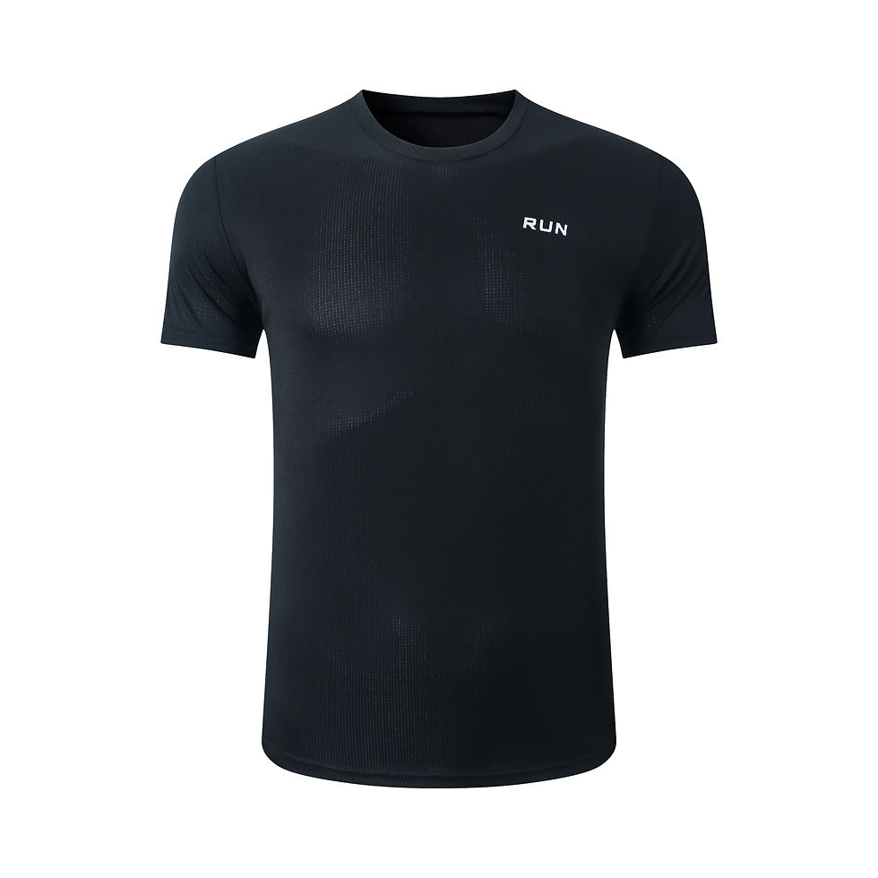 Thumbnail: Summer High Elastic t-Shirt Men Breathable Ice Silk t Shirt Short Sleeve Casual 