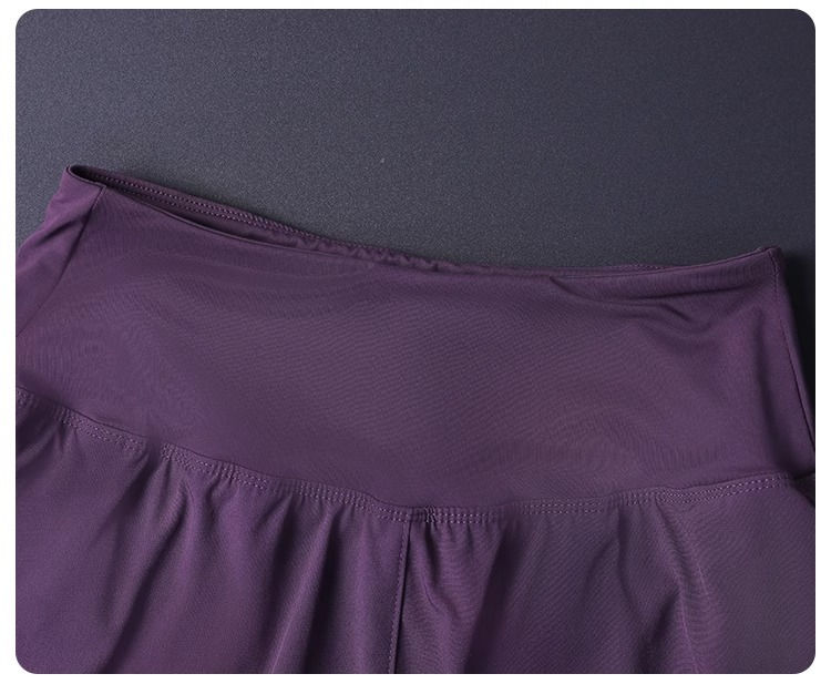 Thumbnail: Women's 2 in 1 Shorts with Pockets - Lightweight Breathable Loose Anti-Disclosur